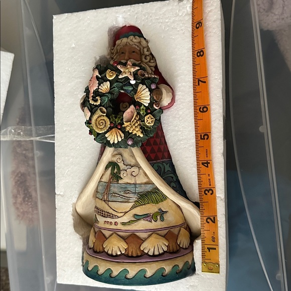 Jim Shore “Seaside Greetings” Beach Santa - Picture 11 of 11